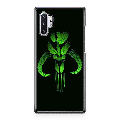 Boba Fett Leaves Logo Star Wars Art Samsung Galaxy Note 10 / Note 10 Plus Case Cover