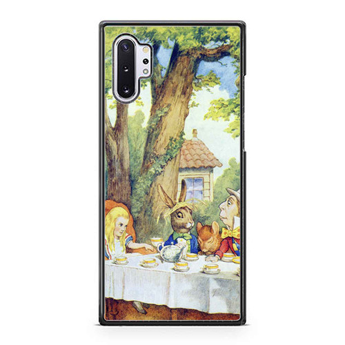 Alice In Wonderland Mad Hatters Tea Party Samsung Galaxy Note 10 / Note 10 Plus Case Cover