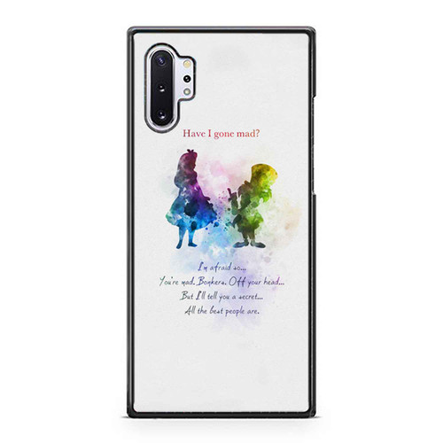 Alice In Wonderland Disney Princess Bonkers Samsung Galaxy Note 10 / Note 10 Plus Case Cover