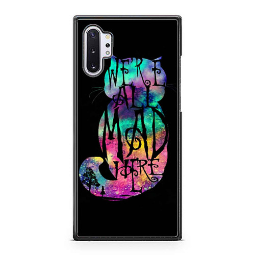 Alice In Wonderland Cheshire Cat Poster Samsung Galaxy Note 10 / Note 10 Plus Case Cover