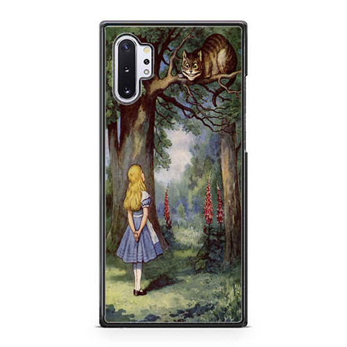 Alice In Wonderland Cheshire Cat Samsung Galaxy Note 10 / Note 10 Plus Case Cover