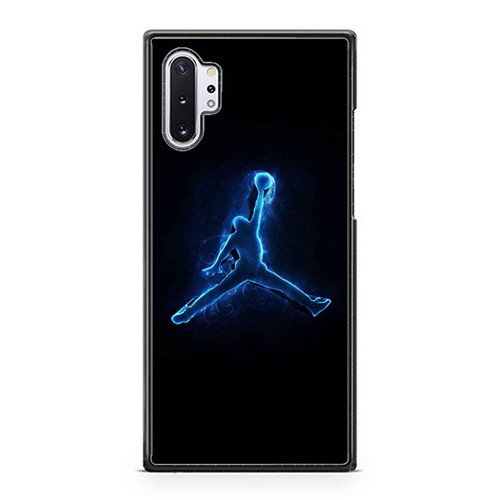 Air Jordan Logo Neon Samsung Galaxy Note 10 / Note 10 Plus Case Cover