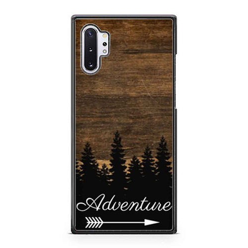 Adventure Wood Hiking Camping Travel Arrow Quote Nature Outdoors Samsung Galaxy Note 10 / Note 10 Plus Case Cover