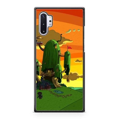 Adventure Time Tree House In Foreground 2 Samsung Galaxy Note 10 / Note 10 Plus Case Cover