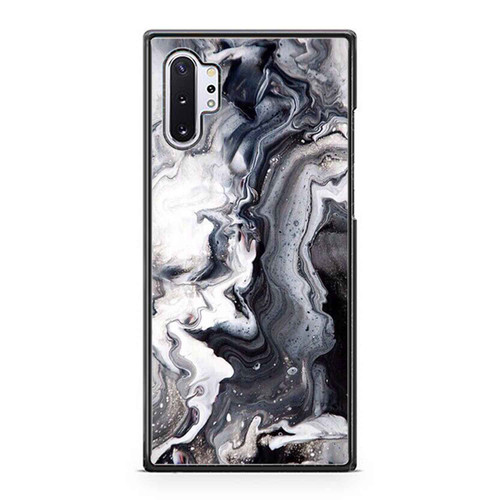 Abstract Water Paint Grey Samsung Galaxy Note 10 / Note 10 Plus Case Cover