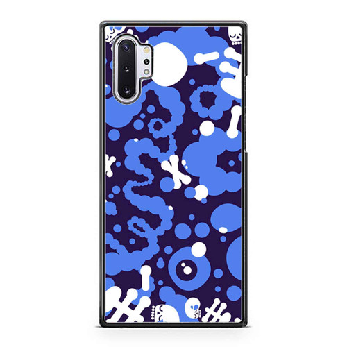 Abstract Pattern Skull And Bones Samsung Galaxy Note 10 / Note 10 Plus Case Cover