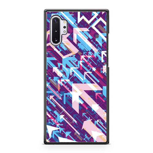 Abstract Arrow Purple Samsung Galaxy Note 10 / Note 10 Plus Case Cover