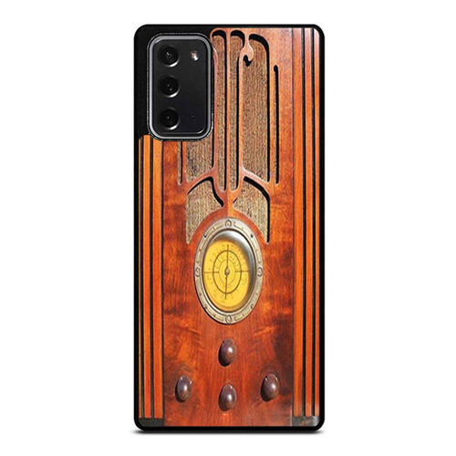 Wooden Tombstone Radio Samsung Galaxy Note 20 / Note 20 Ultra Case Cover