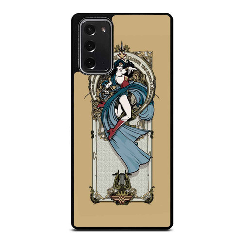 Wonder Woman Superhero Art Samsung Galaxy Note 20 / Note 20 Ultra Case Cover