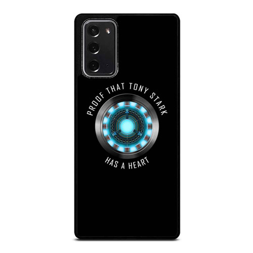 Tony Stark Has A Heart Samsung Galaxy Note 20 / Note 20 Ultra Case Cover