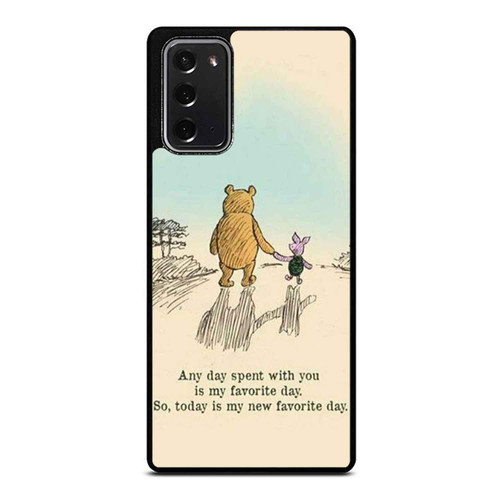 The Winnie Pooh Venice Bear Samsung Galaxy Note 20 / Note 20 Ultra Case Cover