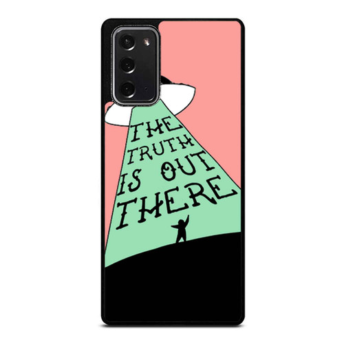 The Truth Is Out There X Files Scully And Mulder Ufo I Believe Samsung Galaxy Note 20 / Note 20 Ultra Case Cover