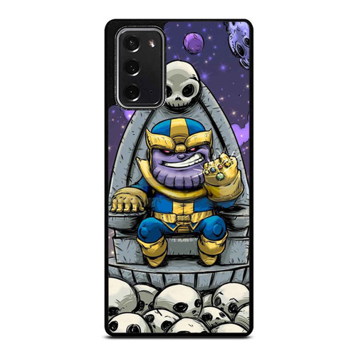 The Avengers Infinity War All Character Thanos In The Thrones Funny Cartoon Samsung Galaxy Note 20 / Note 20 Ultra Case Cover