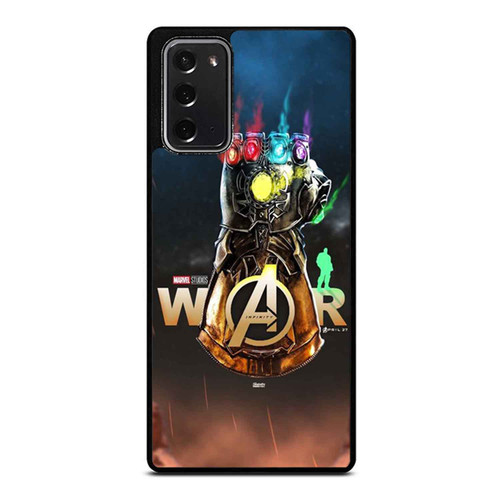 The Avengers Infinity War All Character Funny Cartoon Thanos Gloves Samsung Galaxy Note 20 / Note 20 Ultra Case Cover