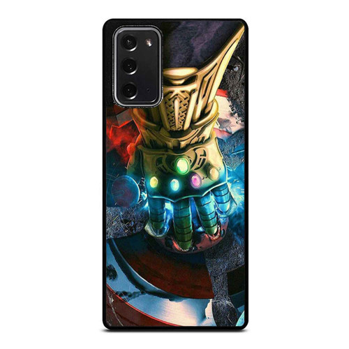 Thanos Infinity War The Avenger Galaxy Destroying Captain America Shield Samsung Galaxy Note 20 / Note 20 Ultra Case Cover