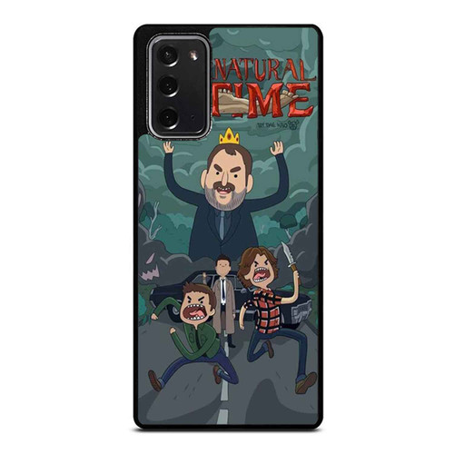 Supernatural Adventure Time Mash Up Samsung Galaxy Note 20 / Note 20 Ultra Case Cover