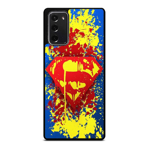 Superman Superhero Paint Color Samsung Galaxy Note 20 / Note 20 Ultra Case Cover