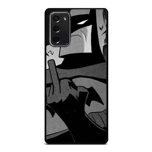 Superhero Batman Middle Finger Samsung Galaxy Note 20 / Note 20 Ultra Case Cover