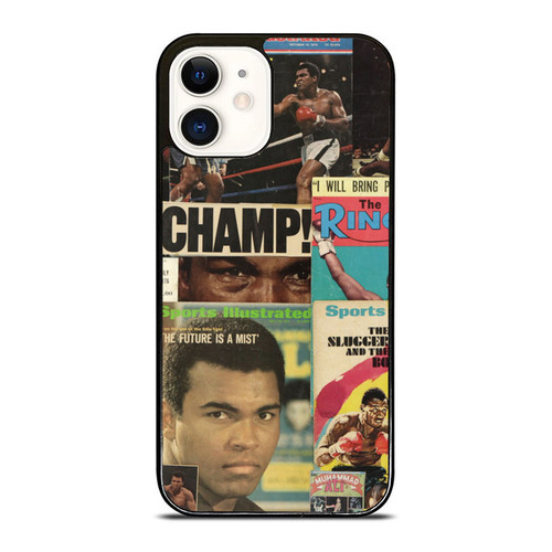 Muhammad Ali Collage Poster iPhone 12 Mini / 12 / 12 Pro / 12 Pro Max Case Cover