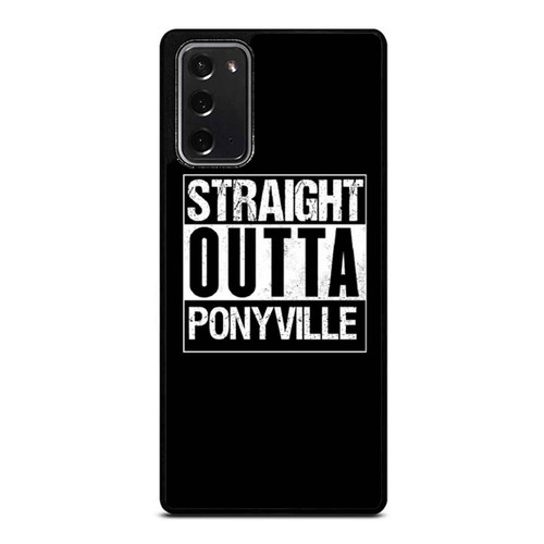 Straight Outta Ponyville Samsung Galaxy Note 20 / Note 20 Ultra Case Cover
