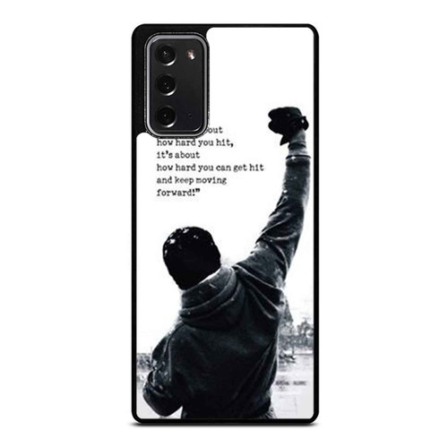 Rocky Balboa Quote Samsung Galaxy Note 20 / Note 20 Ultra Case Cover