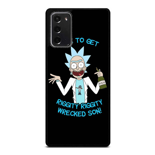 Rick Time To Get Riggity Samsung Galaxy Note 20 / Note 20 Ultra Case Cover