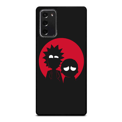 Rick And Morty Silhouette Samsung Galaxy Note 20 / Note 20 Ultra Case Cover