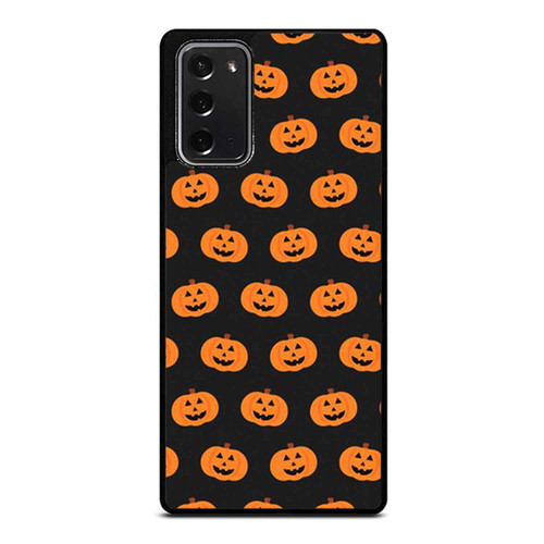 Pumpkins Jack-O'-Lantern Seamless Wallpaper Samsung Galaxy Note 20 / Note 20 Ultra Case Cover