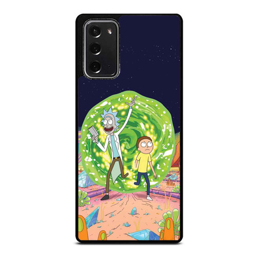 Portrait Rick And Morty Samsung Galaxy Note 20 / Note 20 Ultra Case Cover