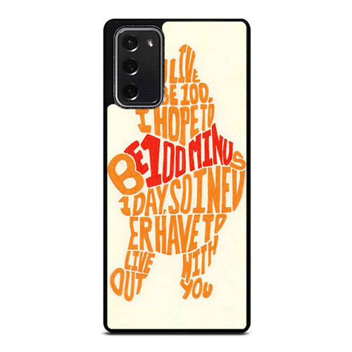 Pooh Friendship Quotes Love Quote Samsung Galaxy Note 20 / Note 20 Ultra Case Cover