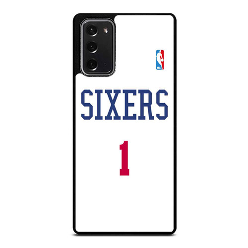 Philadelphia 76Ers Nba Jersey Samsung Galaxy Note 20 / Note 20 Ultra Case Cover