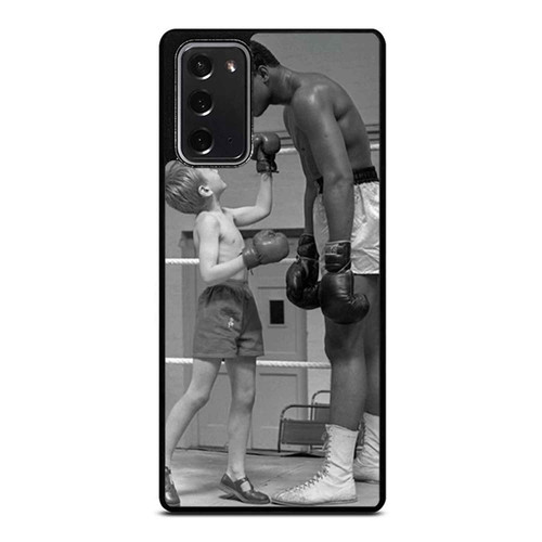 Muhammad Ali With Kid 6 Years Old Patrick Power During Training Samsung Galaxy Note 20 / Note 20 Ultra Case Cover