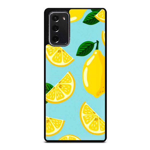 Lemon With Slice Seamless Pattern Samsung Galaxy Note 20 / Note 20 Ultra Case Cover