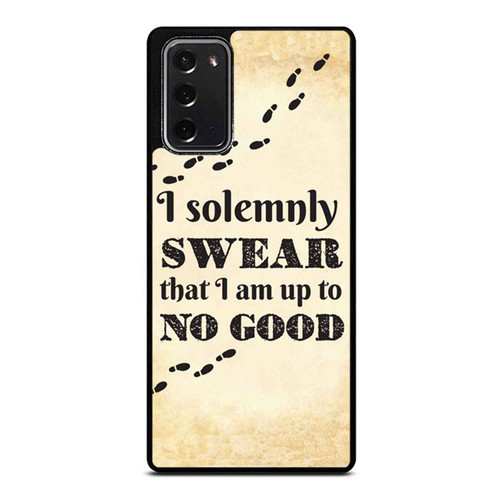 I Solemnly Swear That I Am Up To No Good Harry Potter Samsung Galaxy Note 20 / Note 20 Ultra Case Cover
