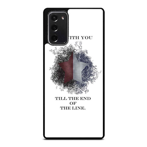 I'M With You Till The End Of The Line Samsung Galaxy Note 20 / Note 20 Ultra Case Cover