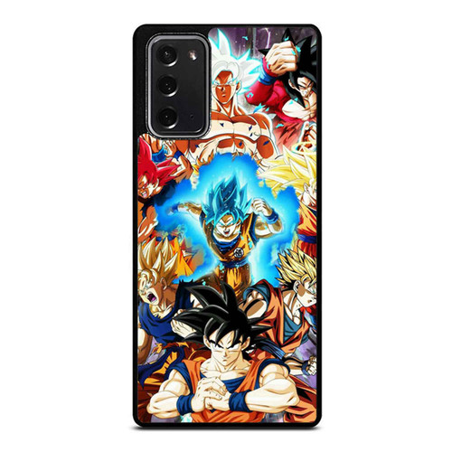 Dragon Ball Z Super Goku Ultra Instinct Samsung Galaxy Note 20 / Note 20 Ultra Case Cover