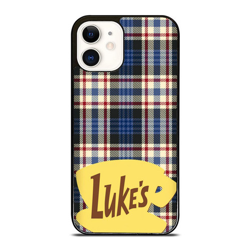Luke'S Diner Plaid Fall Gilmore Girls Tv Stars Hollow Lorelai Rory Quote iPhone 12 Mini / 12 / 12 Pro / 12 Pro Max Case Cover