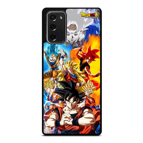 Dragon Ball Super All Goku Ultra Instinct Mastered Samsung Galaxy Note 20 / Note 20 Ultra Case Cover
