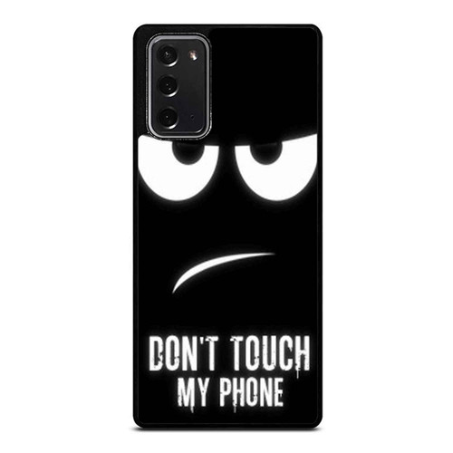 Do Not Touch My Phone Angry Face Samsung Galaxy Note 20 / Note 20 Ultra Case Cover