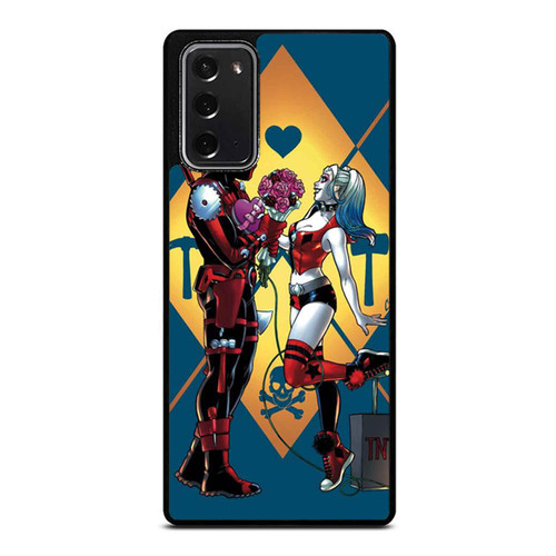 Deadpool Falling In Love With Harley Queen Samsung Galaxy Note 20 / Note 20 Ultra Case Cover