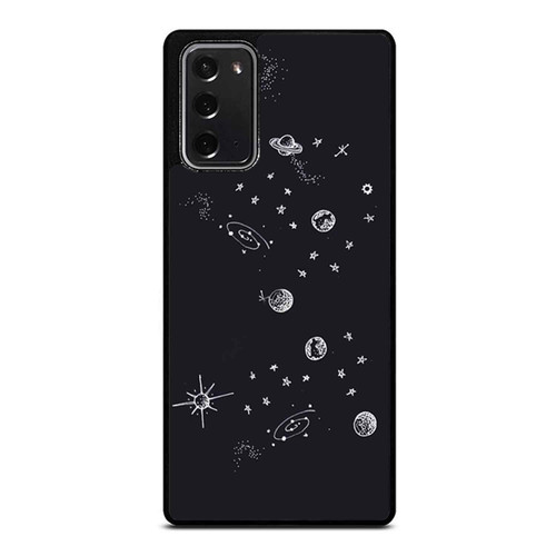 Cute Planets And Stars Samsung Galaxy Note 20 / Note 20 Ultra Case Cover