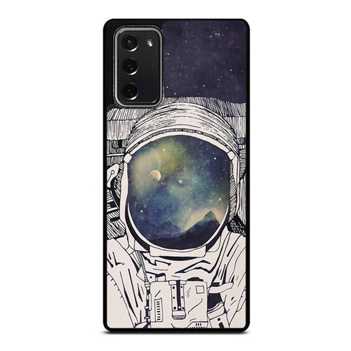 Cosmonaut Selfie Space Mars Moon Interstellar Samsung Galaxy Note 20 / Note 20 Ultra Case Cover