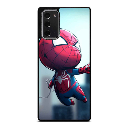 Chibi Spider Man Flying Samsung Galaxy Note 20 / Note 20 Ultra Case Cover