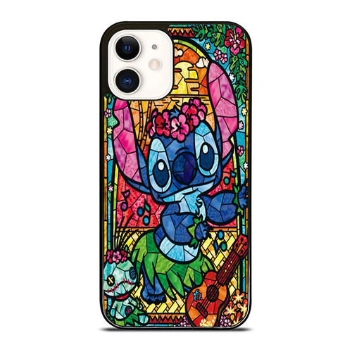 Lilo And Stitch Mosaic Glasses iPhone 12 Mini / 12 / 12 Pro / 12 Pro Max Case Cover
