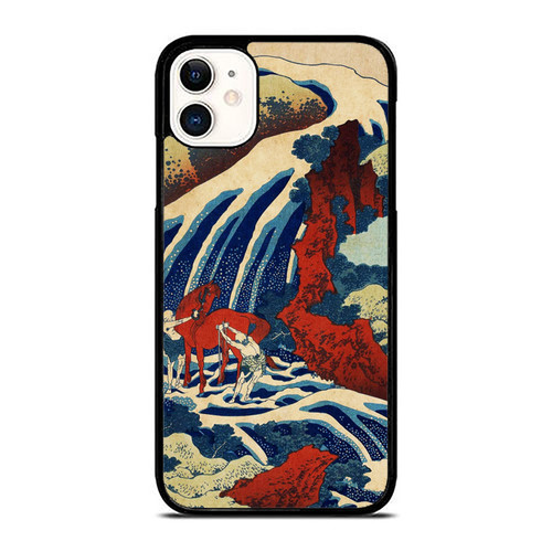 Yoshitsune Falls Katsushhokusai iPhone 11 / 11 Pro / 11 Pro Max Case Cover