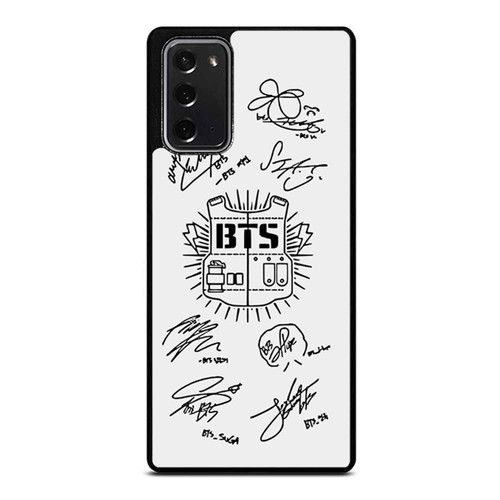 Bangtan Boys Bts Korean Hip Hop 2 Samsung Galaxy Note 20 / Note 20 Ultra Case Cover