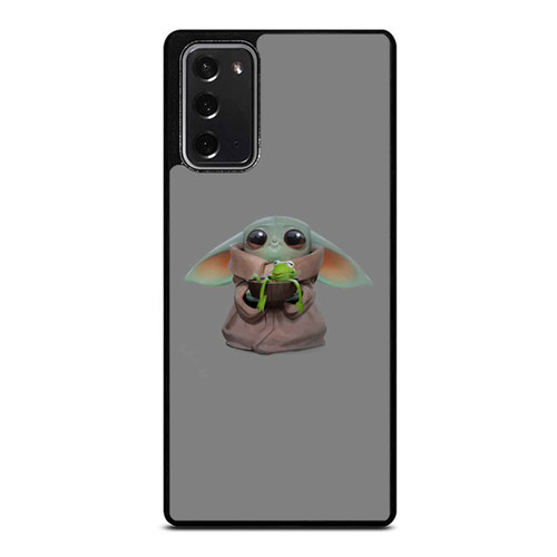 Baby Yoda With Frogs Samsung Galaxy Note 20 / Note 20 Ultra Case Cover Baby Yoda With Frogs Samsung Galaxy Note 20 / Note 20 Ultra Case Cover