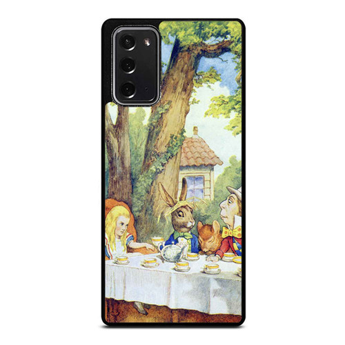 Alice In Wonderland Mad Hatters Tea Party Samsung Galaxy Note 20 / Note 20 Ultra Case Cover