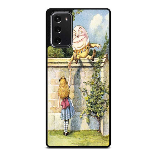 Alice In Wonderland Humpty Dumpty Samsung Galaxy Note 20 / Note 20 Ultra Case Cover