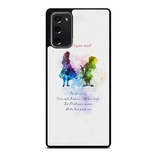 Alice In Wonderland Disney Princess Bonkers Samsung Galaxy Note 20 / Note 20 Ultra Case Cover
